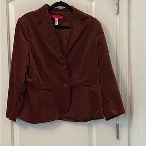 Anne Klein Women's Deep Brown Blazer